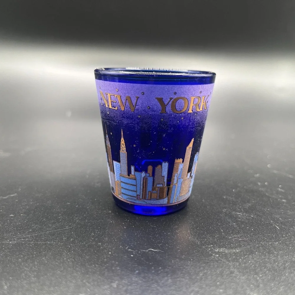 New‎ York City Vintage Shot Glasses Lot of 10